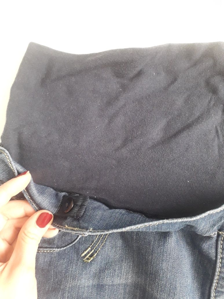 Spódnica ciążowa jeansowa