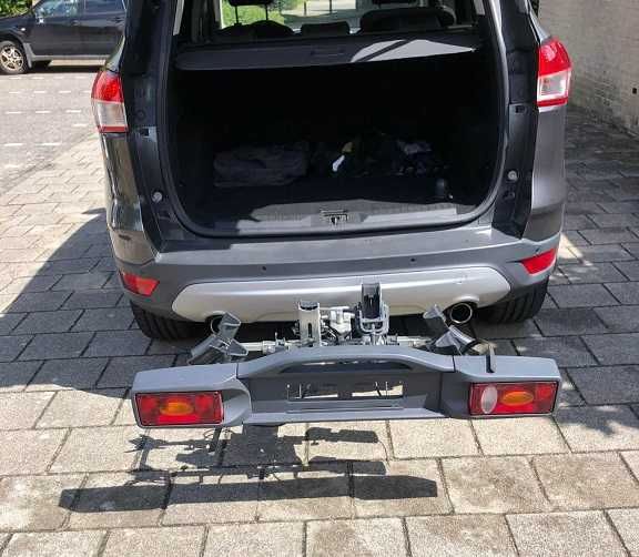 Bagaznik rowerowy na hak, stojak na 2-rowery uchylny Twinny Load Swing