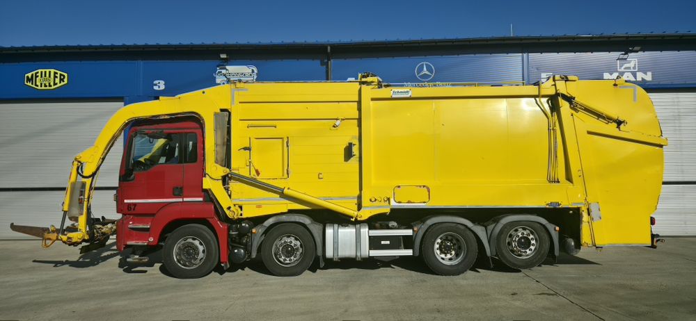 Części zabudowy śmieciarki HEIL nosorożec hydraulika elektronika waga