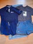 T-shirts + shorts