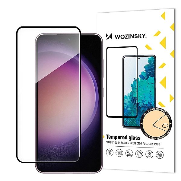 Szkło hartowane Wozinsky Full Glue do Samsung Galaxy S24 z czarną ramk