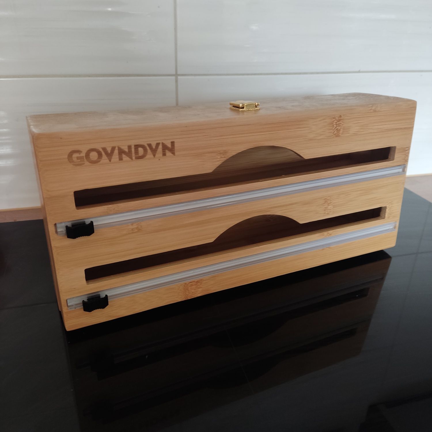 Podajnik pojemnik do cięcia folii spożywczej aluminiowej