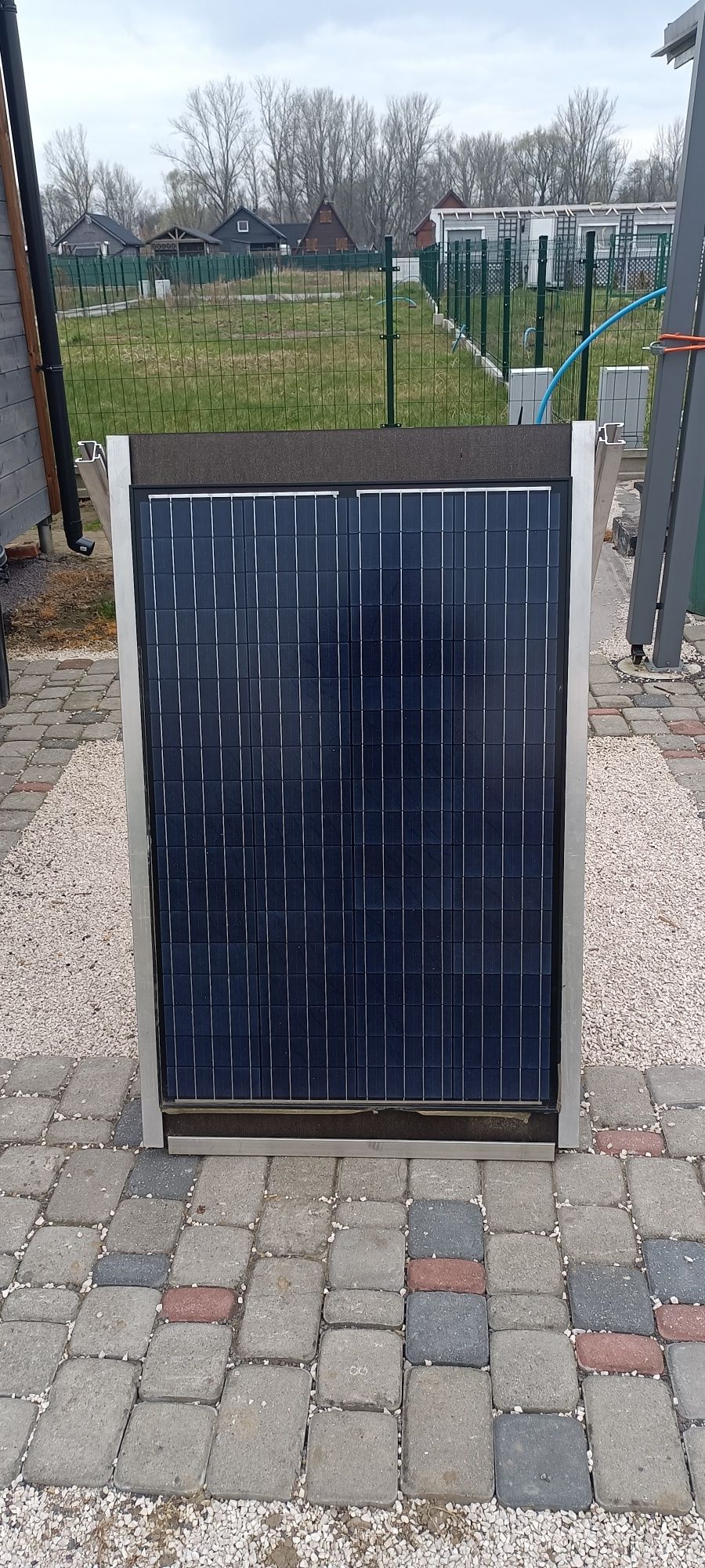 Zestaw solarny kamper,działka