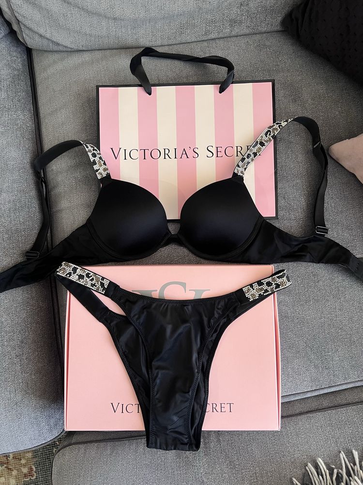 Комплект білизни victoria’s secret викторія сікрет. Very sexy з пушап.
