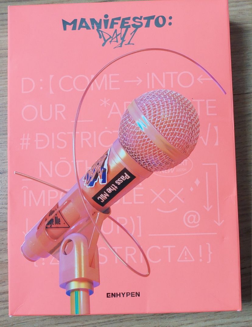 Album K-pop Enhypen Manifesto: day 1