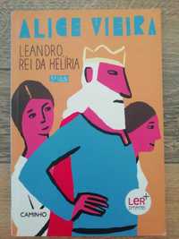 Livro "Leandro, o rei da Heliria" Alice Vieira