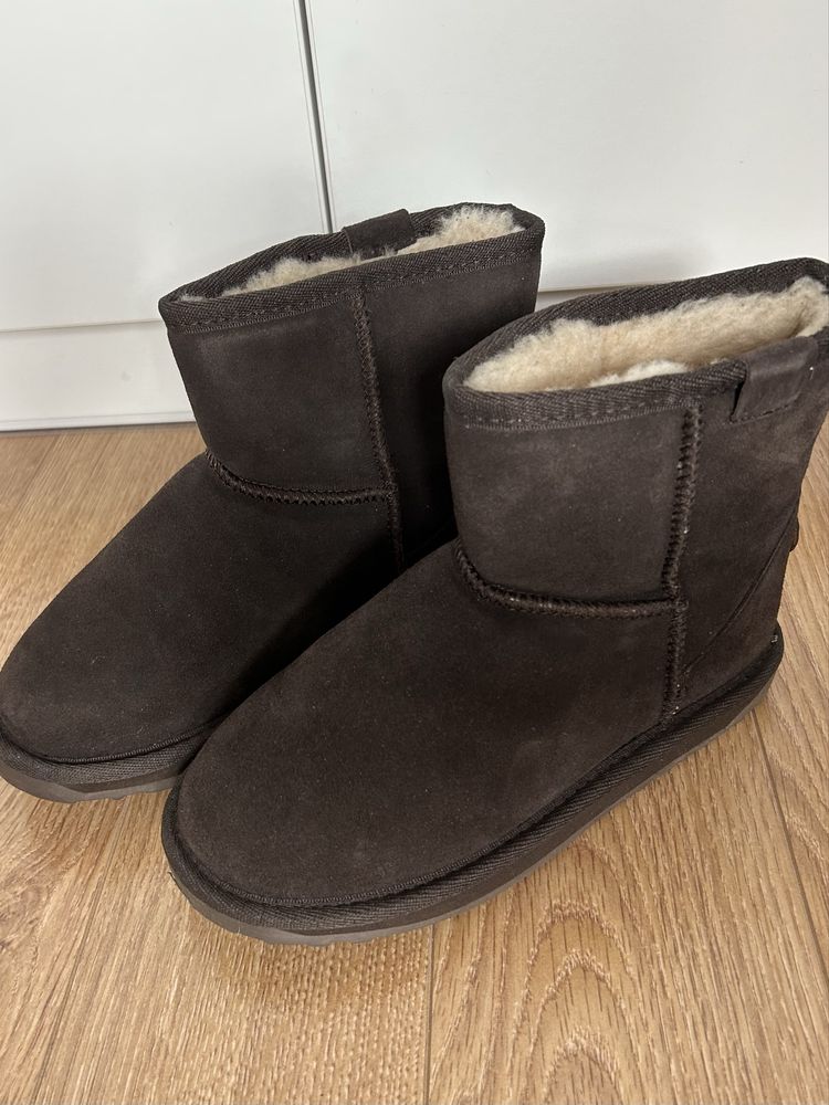 Brązowe śniegowce EMU Australia, r. 33, j. nowe