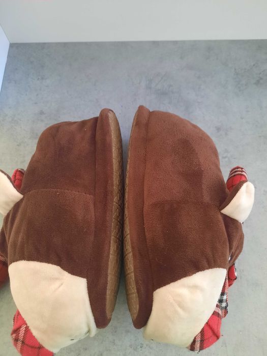 Kapcie renifery esmara świąteczne