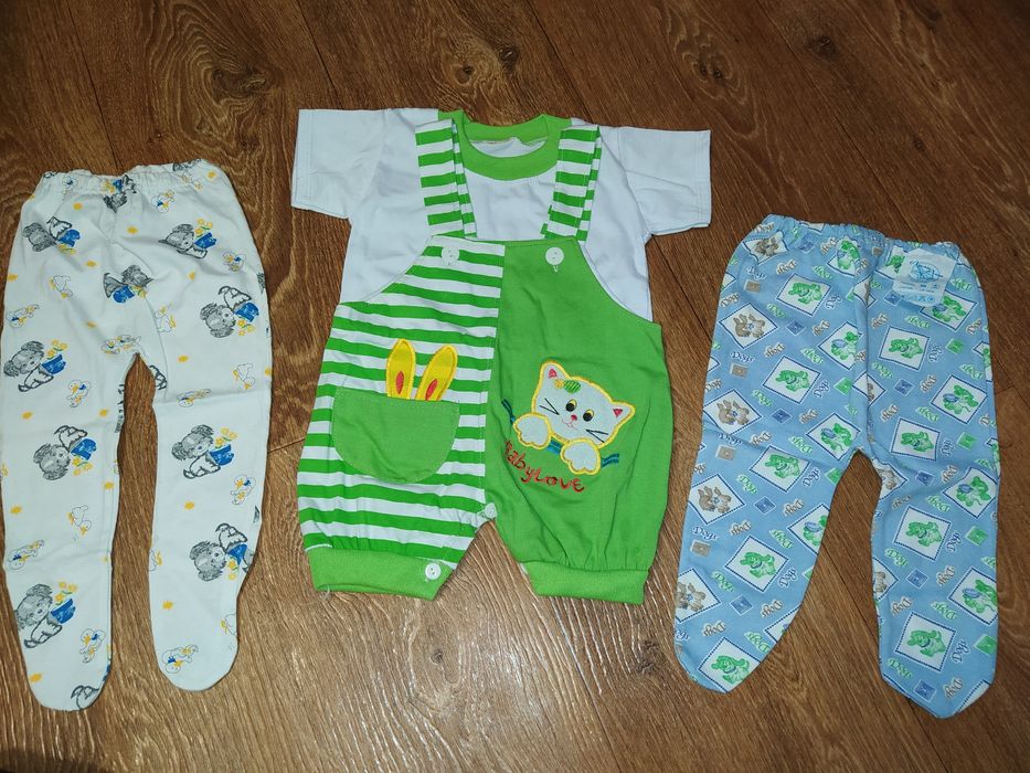 Одяг 3-6 міс Костюмчик пісочник і повзунки