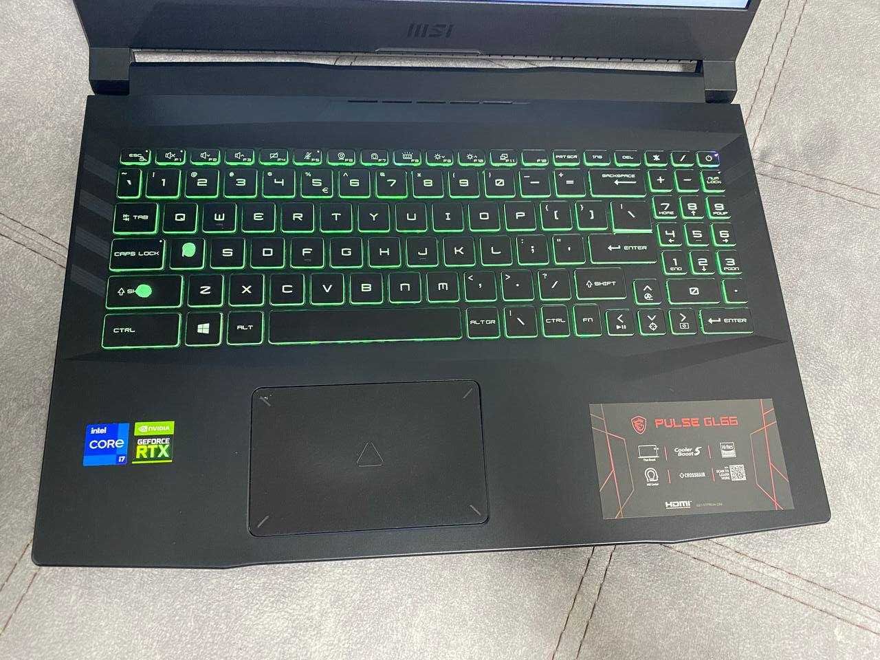 MSI GL66 Pulse 11UGK 15.6 FHD 16DDR4,512GB,i7-11800H,RTX 3070