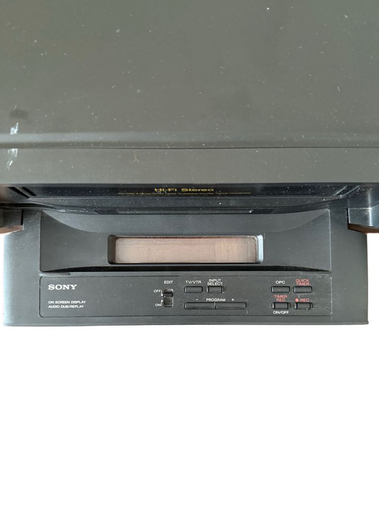 Videogravador VHS Sony SLV-E80 com Comando Original - Testado funciona