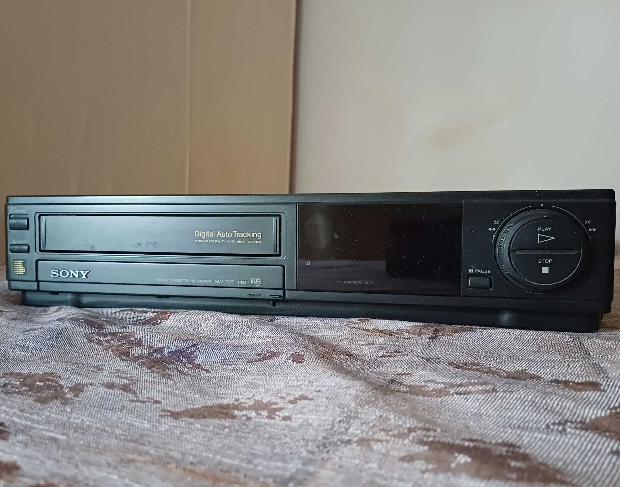 Leitor de cassetes VHS Sony