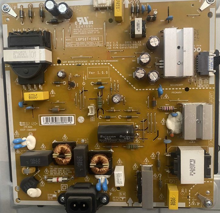 Lg TV 50UP7500 Peças  EAX60.057002  EAY657.69224 EAX695.32504 Testadas