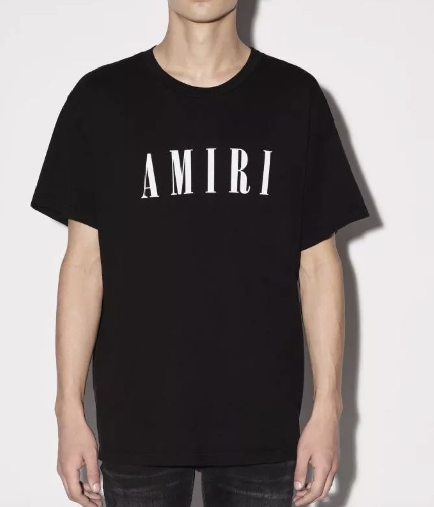 Мужские футболки Amiri амири черные