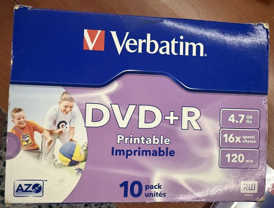 Caixa 10 DVD Printable