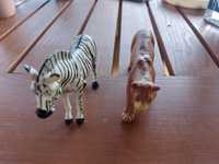 Figurki zebra i puma