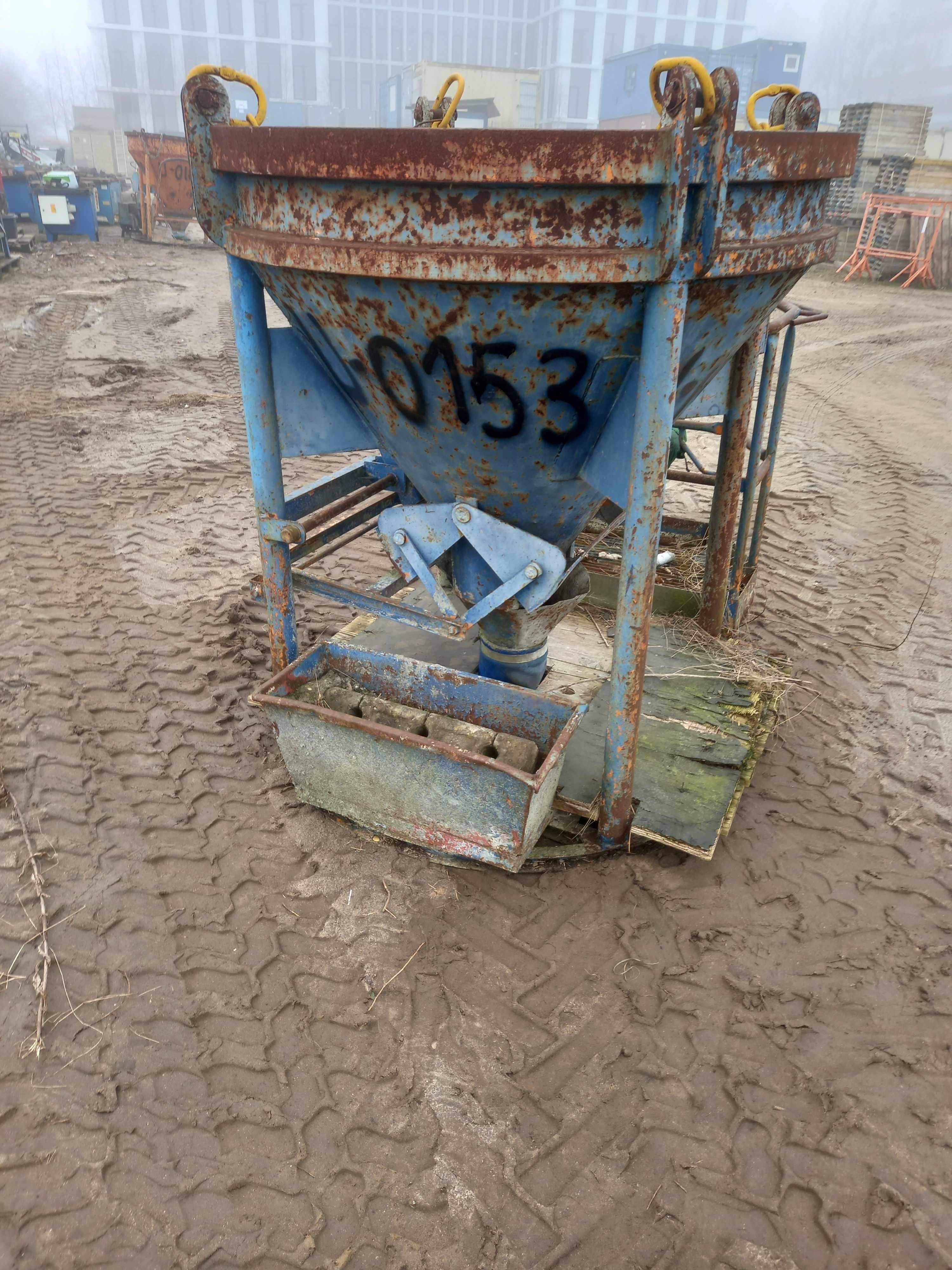 Silos pojemnik lej do betonu ZB 0,75 1016 FE