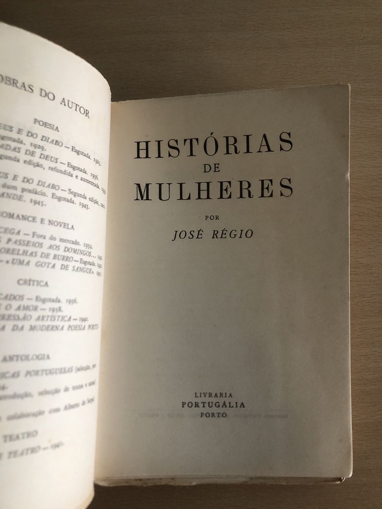 José Régio - História de mulheres