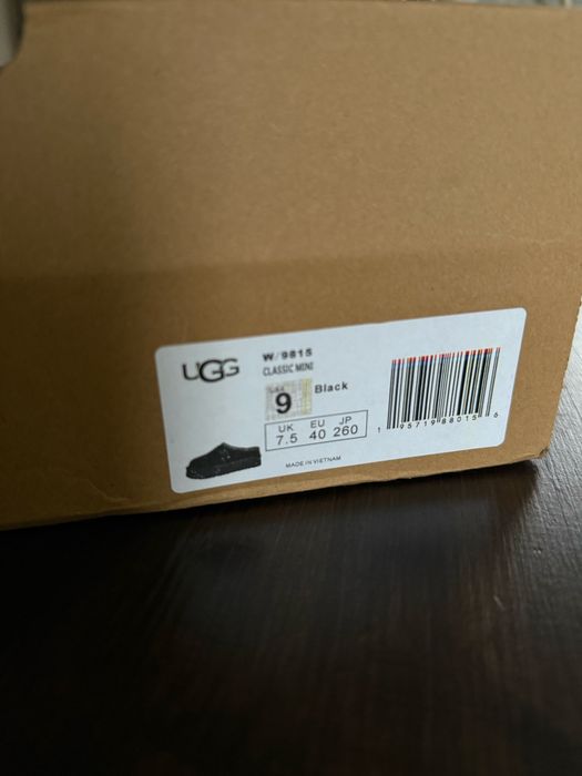 Ugg tazz platform (угги уггі черные)