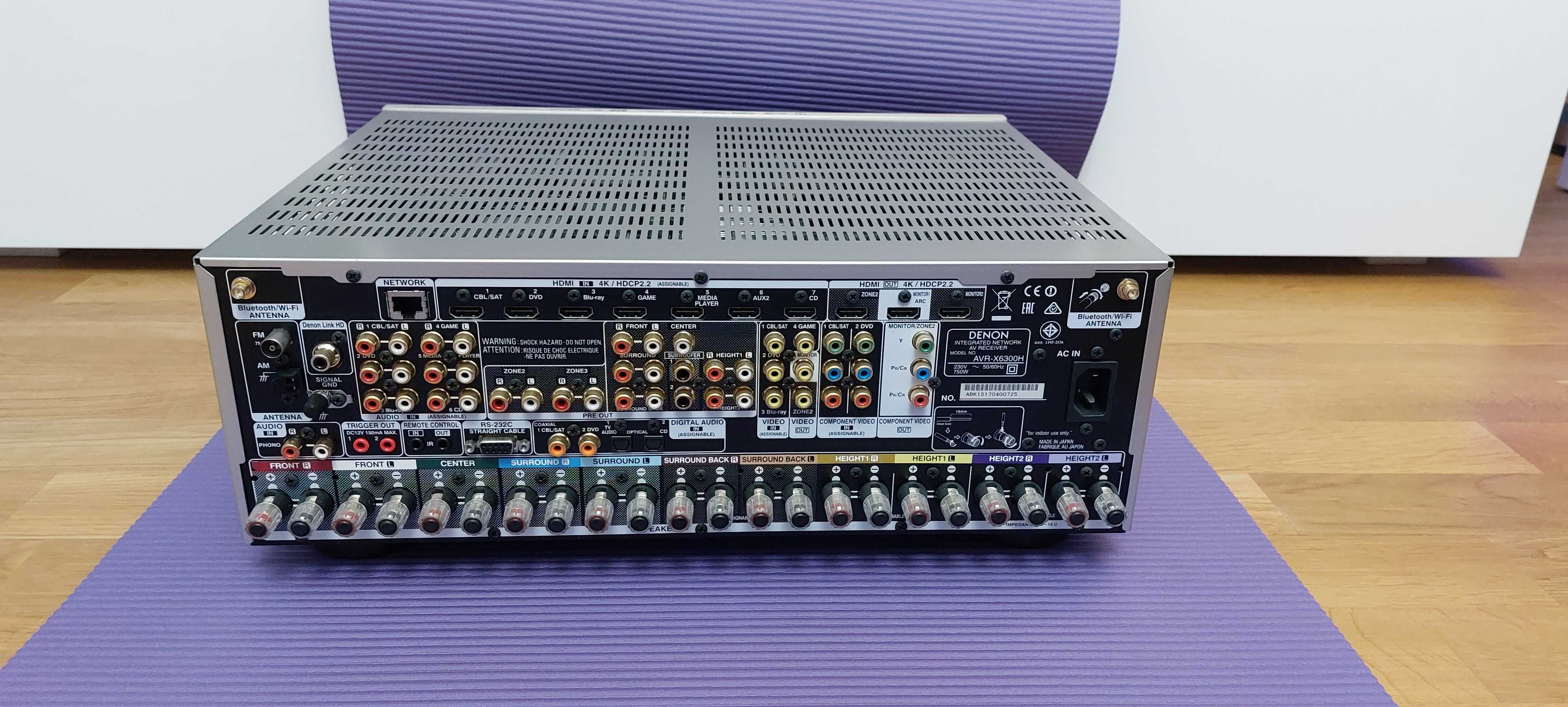 Amplituner Deon AVR-X6300H