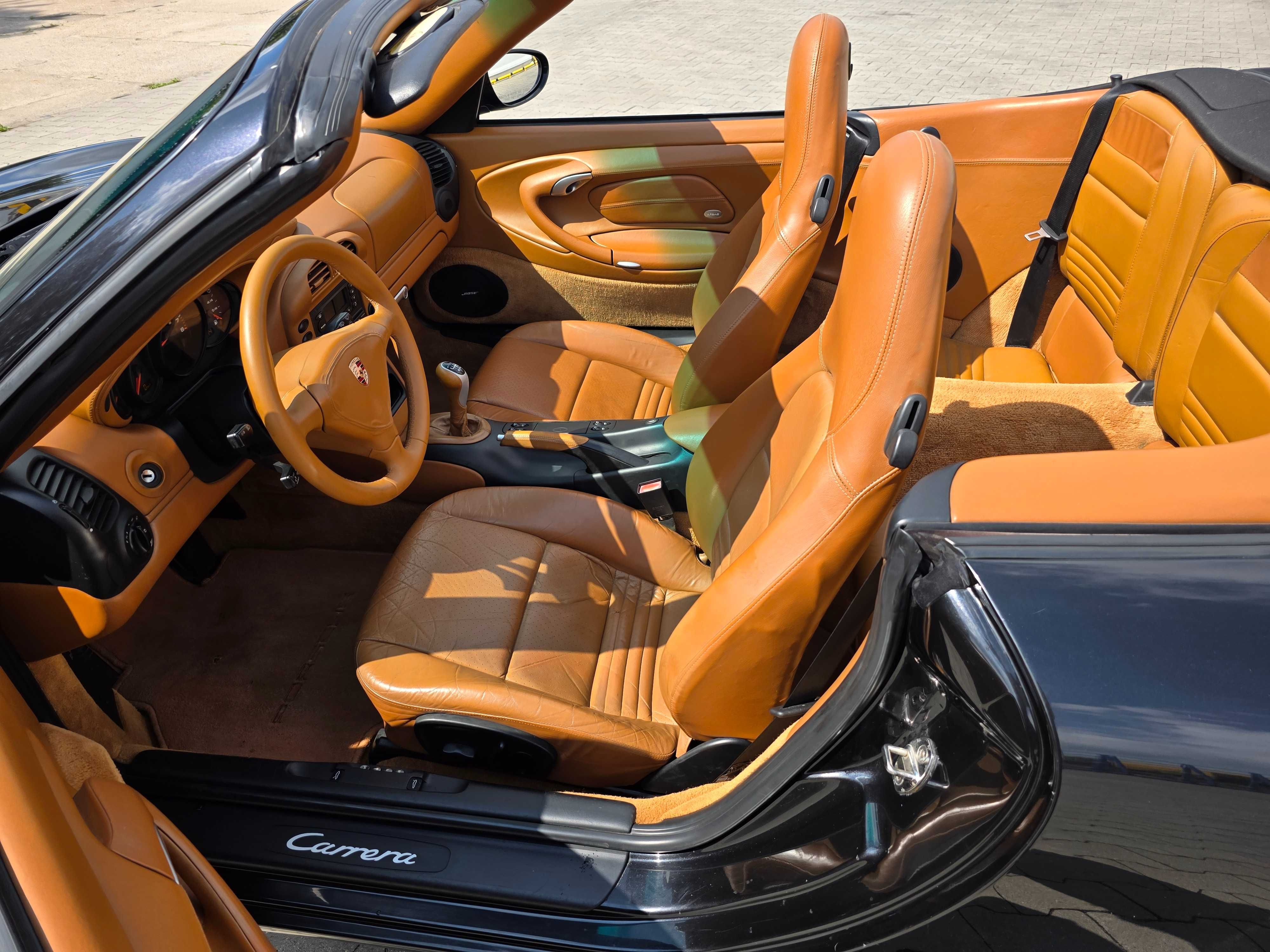 PORSCHE 911 996 carrera 2 cabrio Manual RWD  zakuty silnik FV