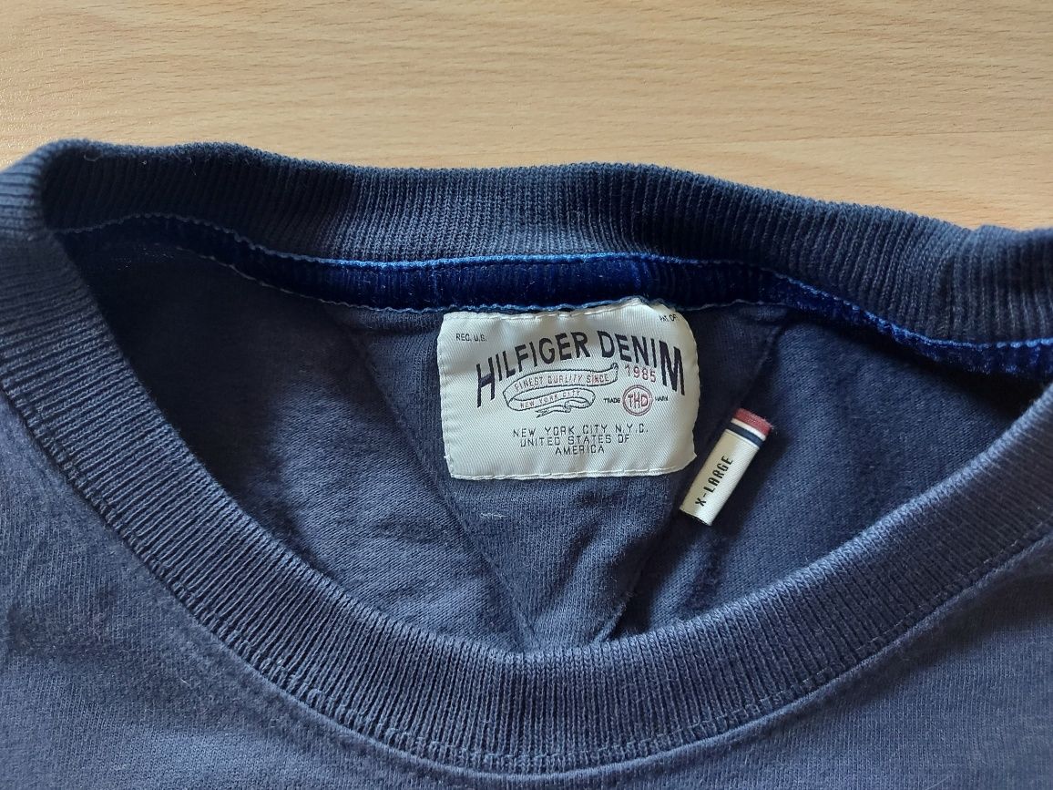 Sweter męski z długim rękawem Tommy Hilfiger rozm. XL