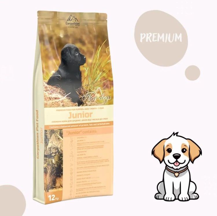 Корм для собак Преміум класу Carphatian Pet Food