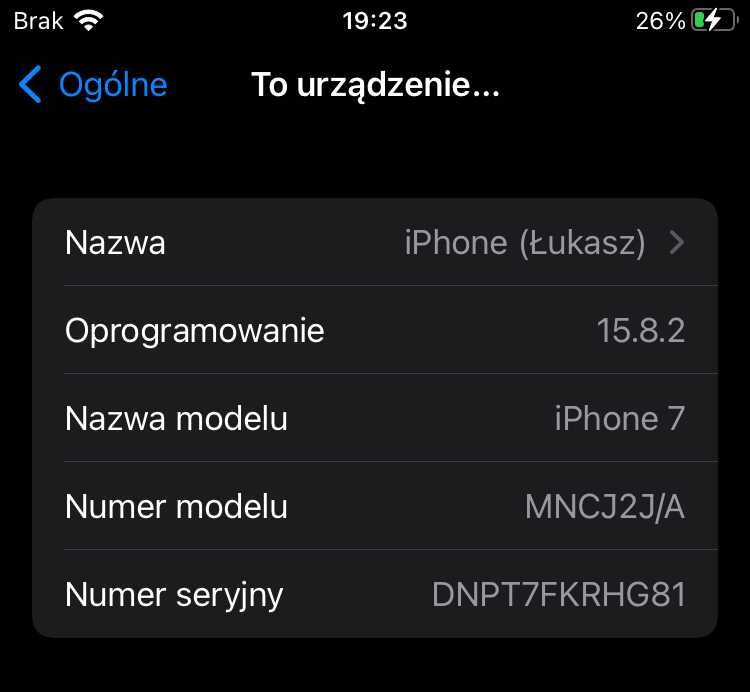 Apple IPHONE 7 Różowy ROSE 97% Bateria - BDB STAN