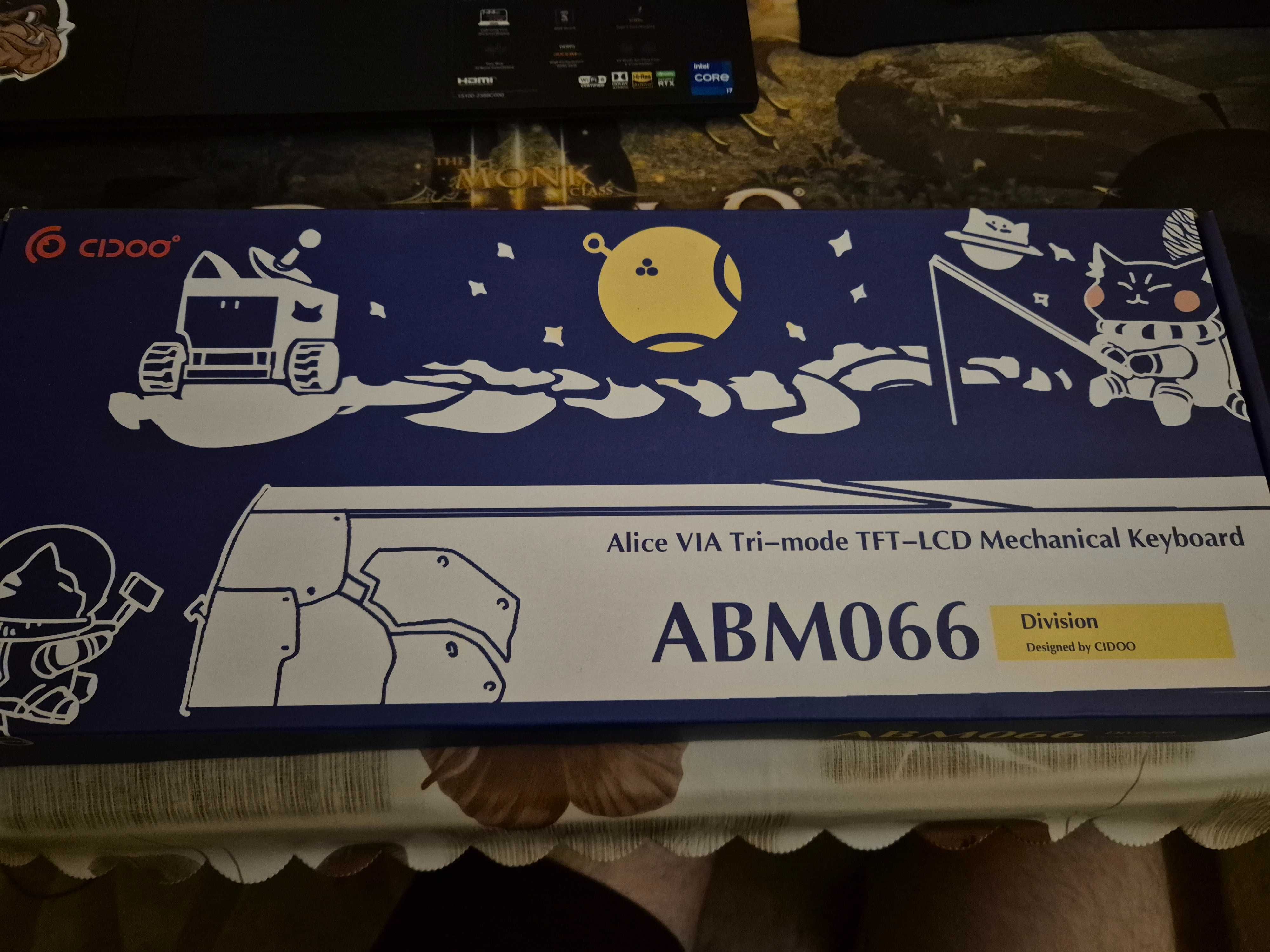 Механічна клавіатура EPOMAKER CIDOO ABM066 (Alice-Layout)
