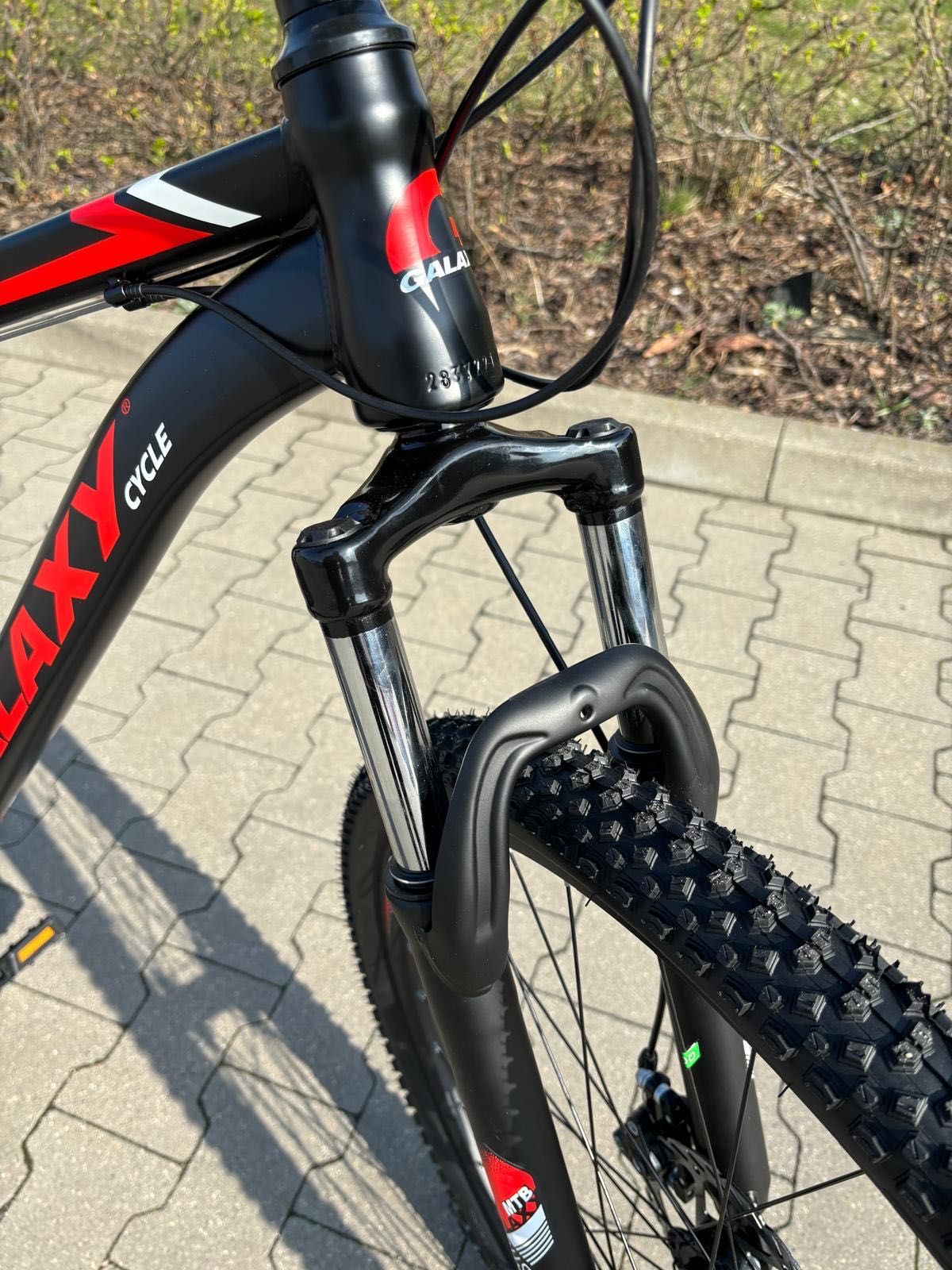 NOWY+GRATISY| Rower Górski MTB Galaxy Rockfire| 26 cali rama M|Shimano