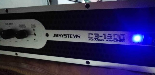 Amplificador JB Systems - C3-1800 (muito bom estado)