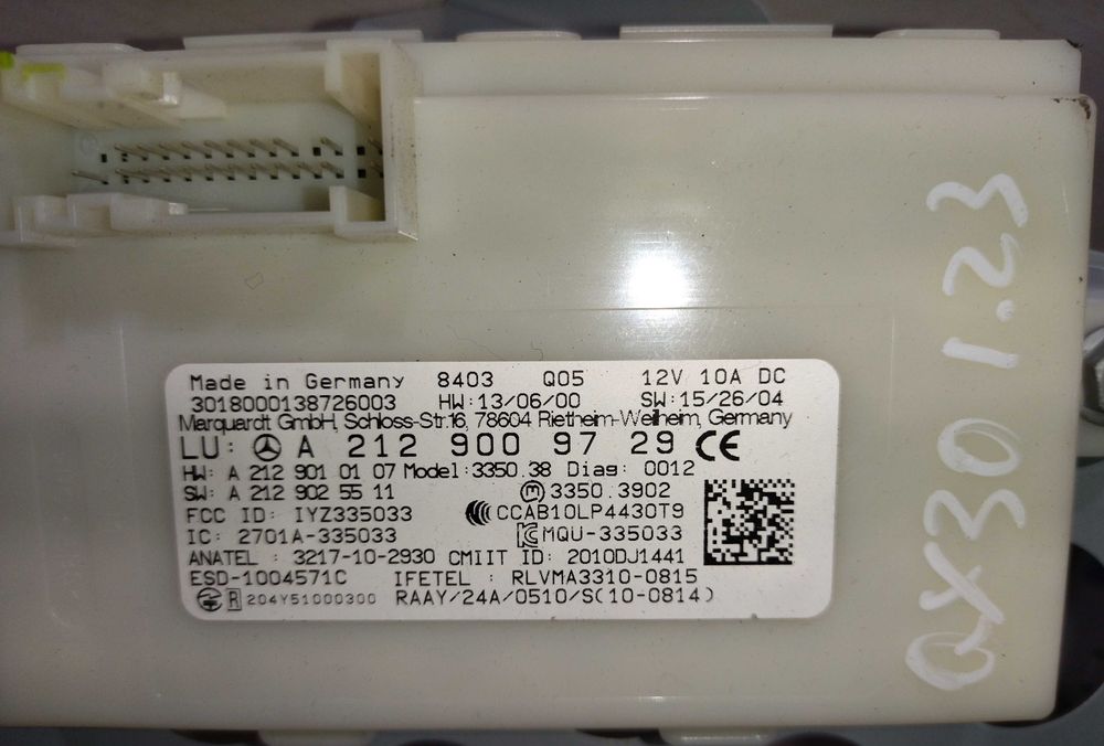 Блок керування навігації освітлення комфорту Infiniti QX30 Інфініті 17