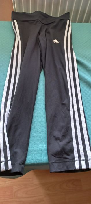Dziewczęce spodnie fitness Adidas