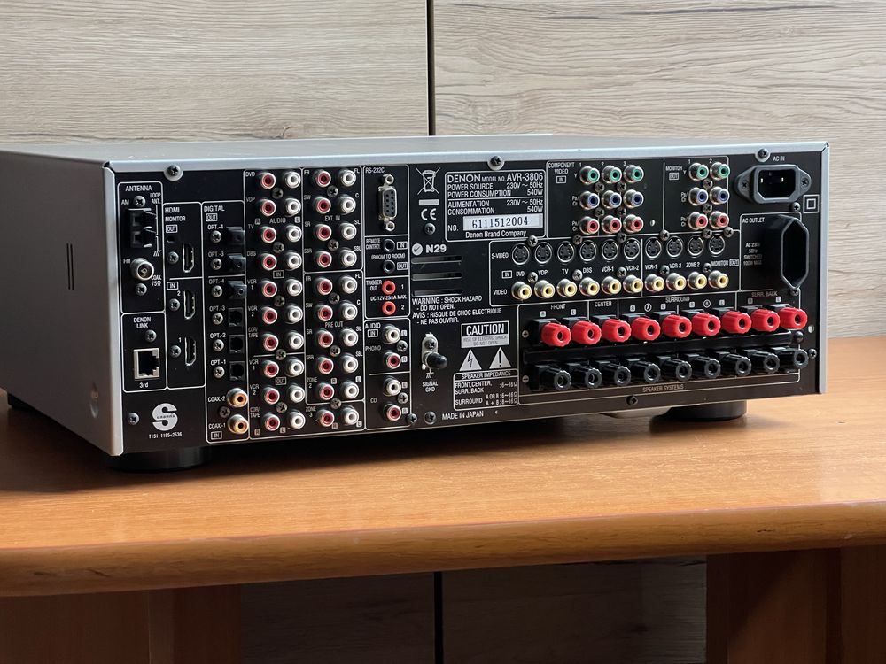 Denon AVR-3806 Super Amplituner 7.1 Pilot