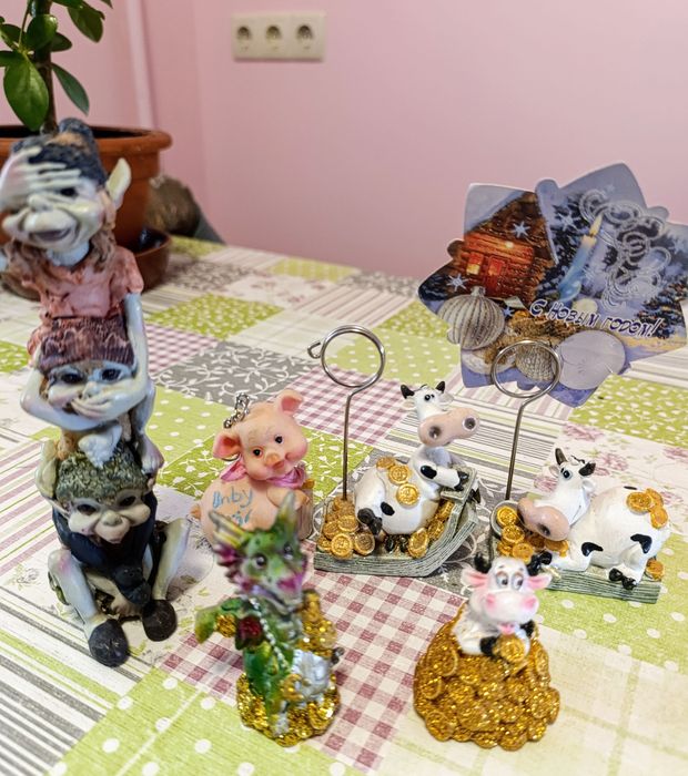 Фигурки гипс и полистоун