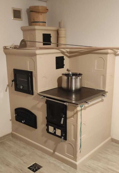 Kuchnia kaflowa komplet