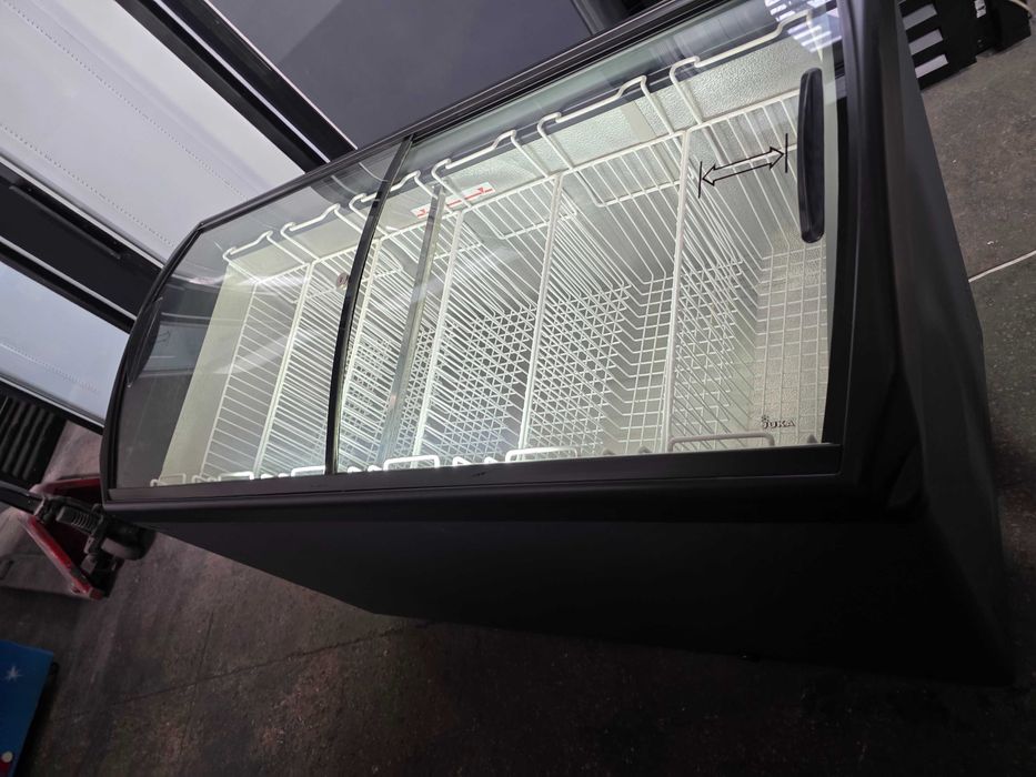 Б/в як нове! Морозильні ларі Юка Угур до 200см Black. Розтермінування!