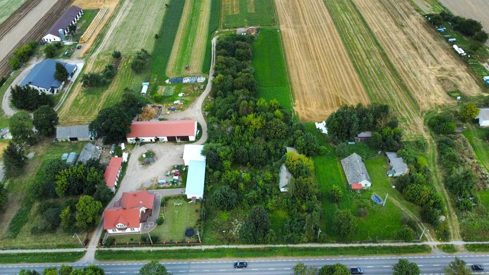 2,71 ha działka zagrodowa i rolna - gmina Różan
