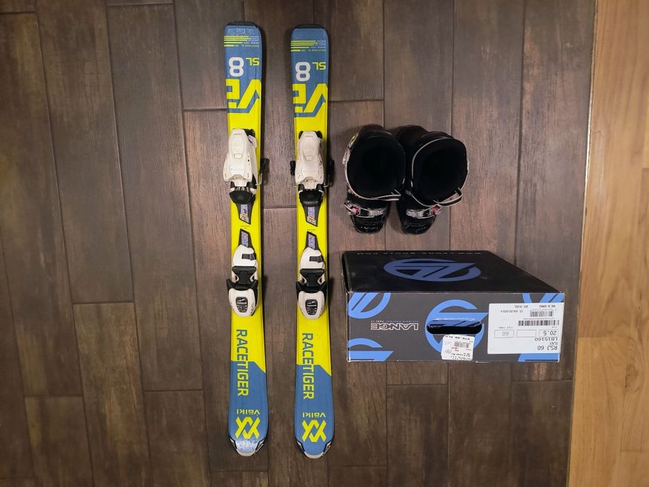 Narty i buty 20.5 ROZM. EUR. 32 EUR. 32