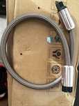 Kabel zasilajacy audio 1m potrójnie ekranowany