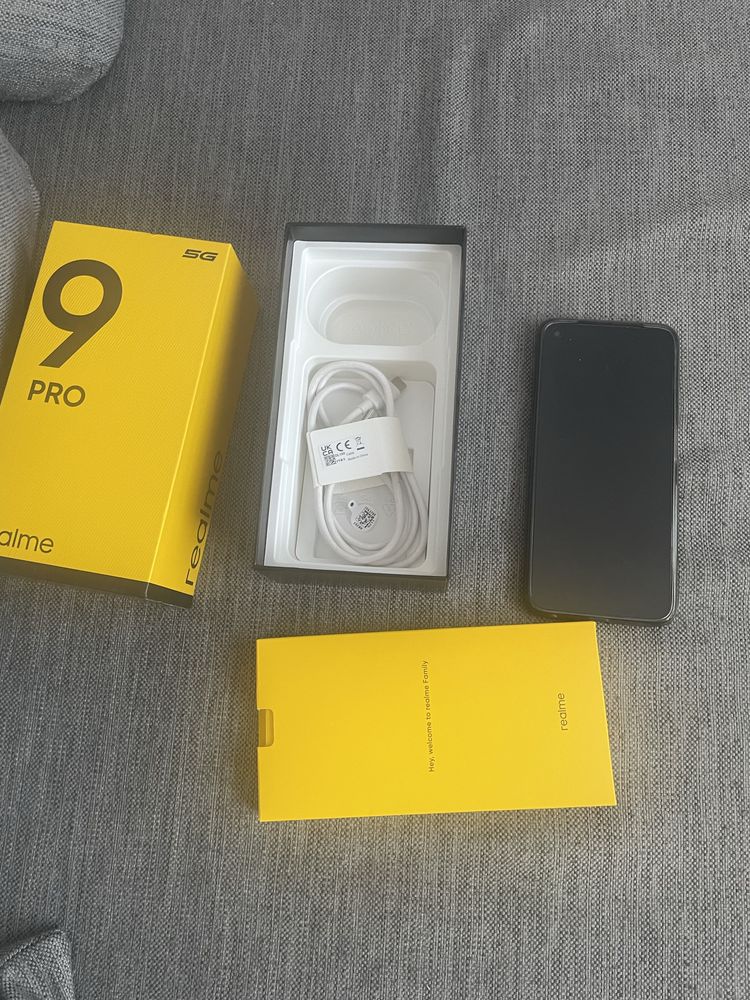 smartfon REALME 9 PRO 8+128GB w kolorze aurora green na gwarancji
