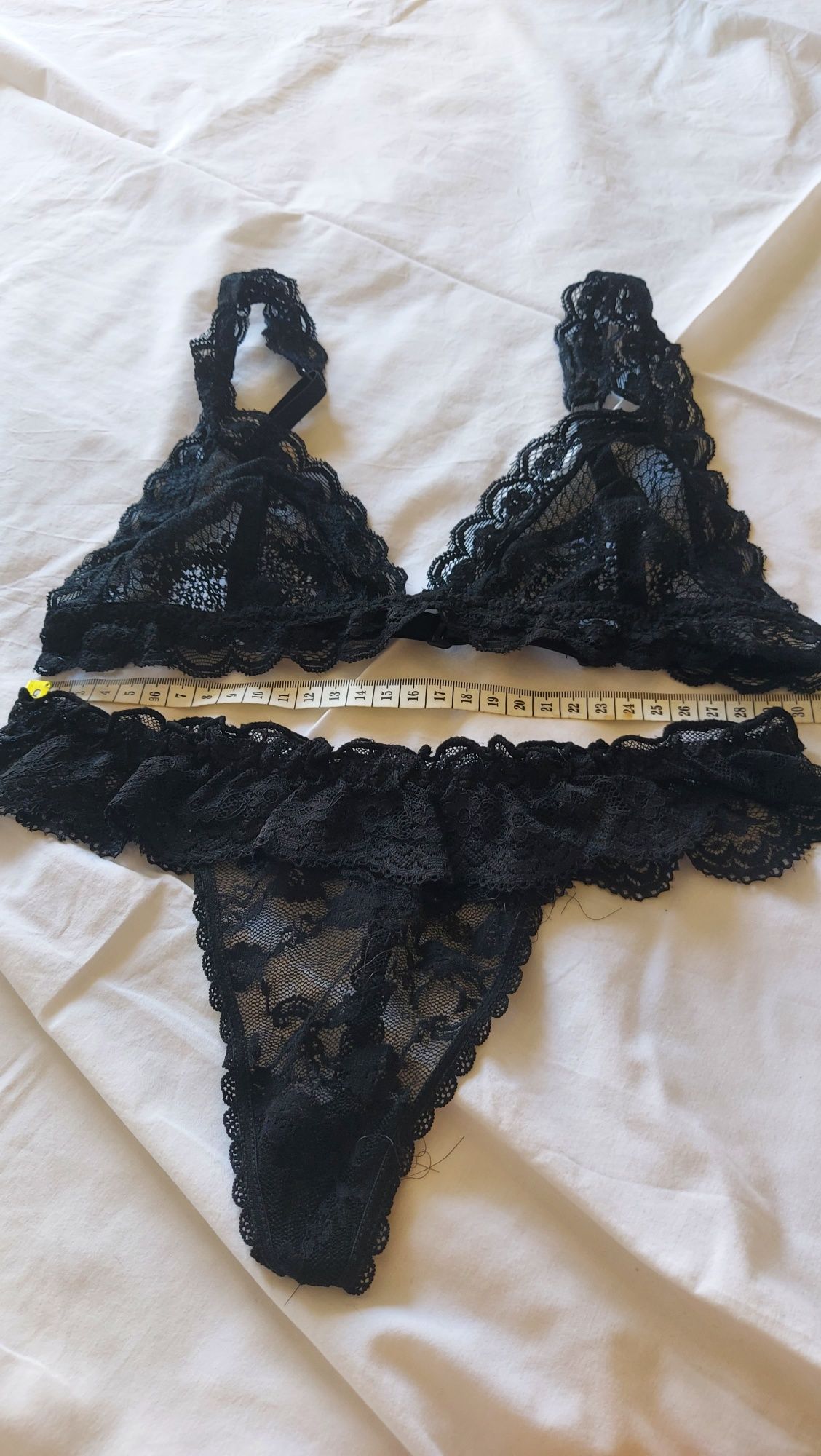 Conjunto preto lingerie