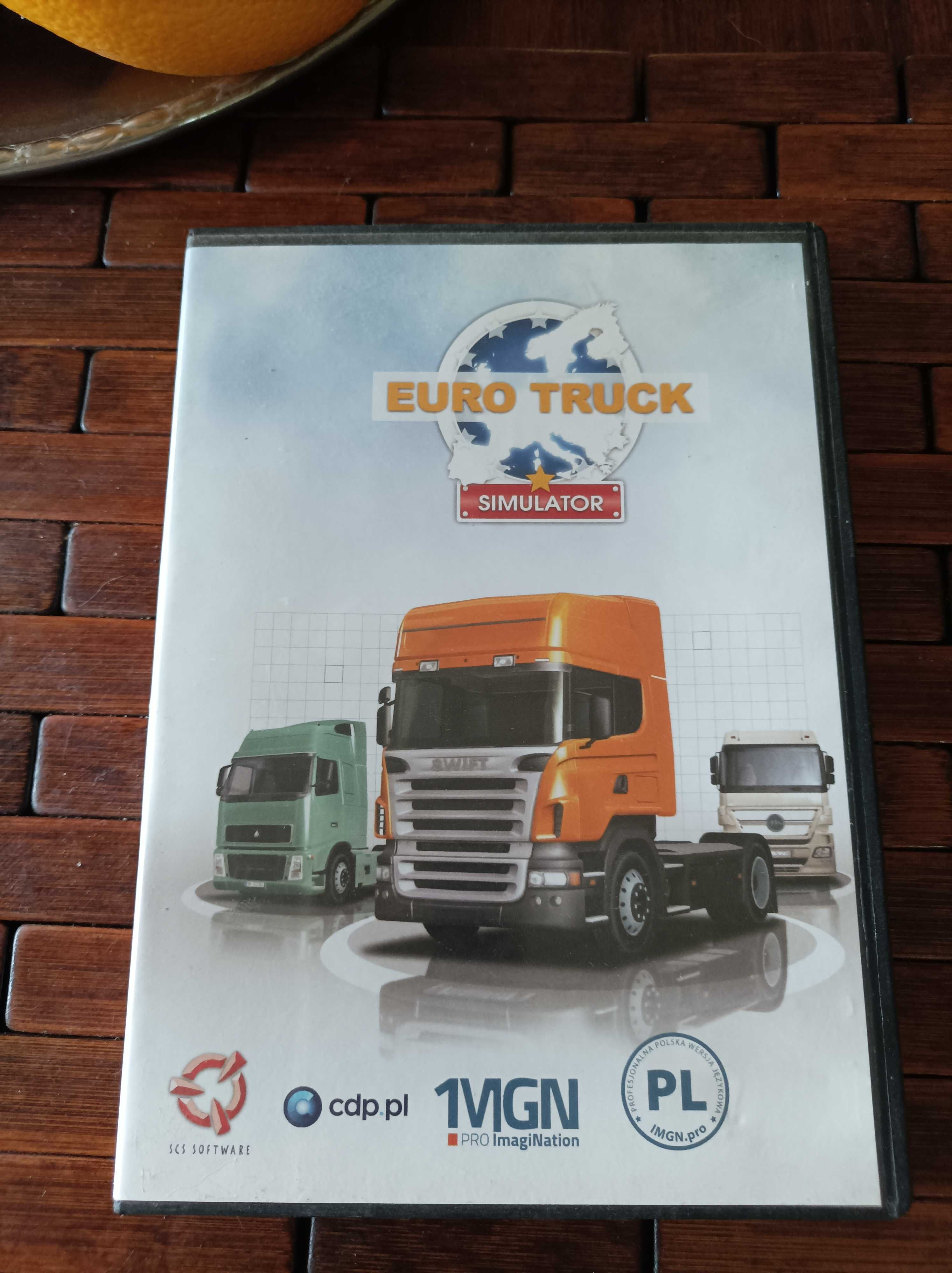 Stara gra komputerowa PC CD euro truck Simulator