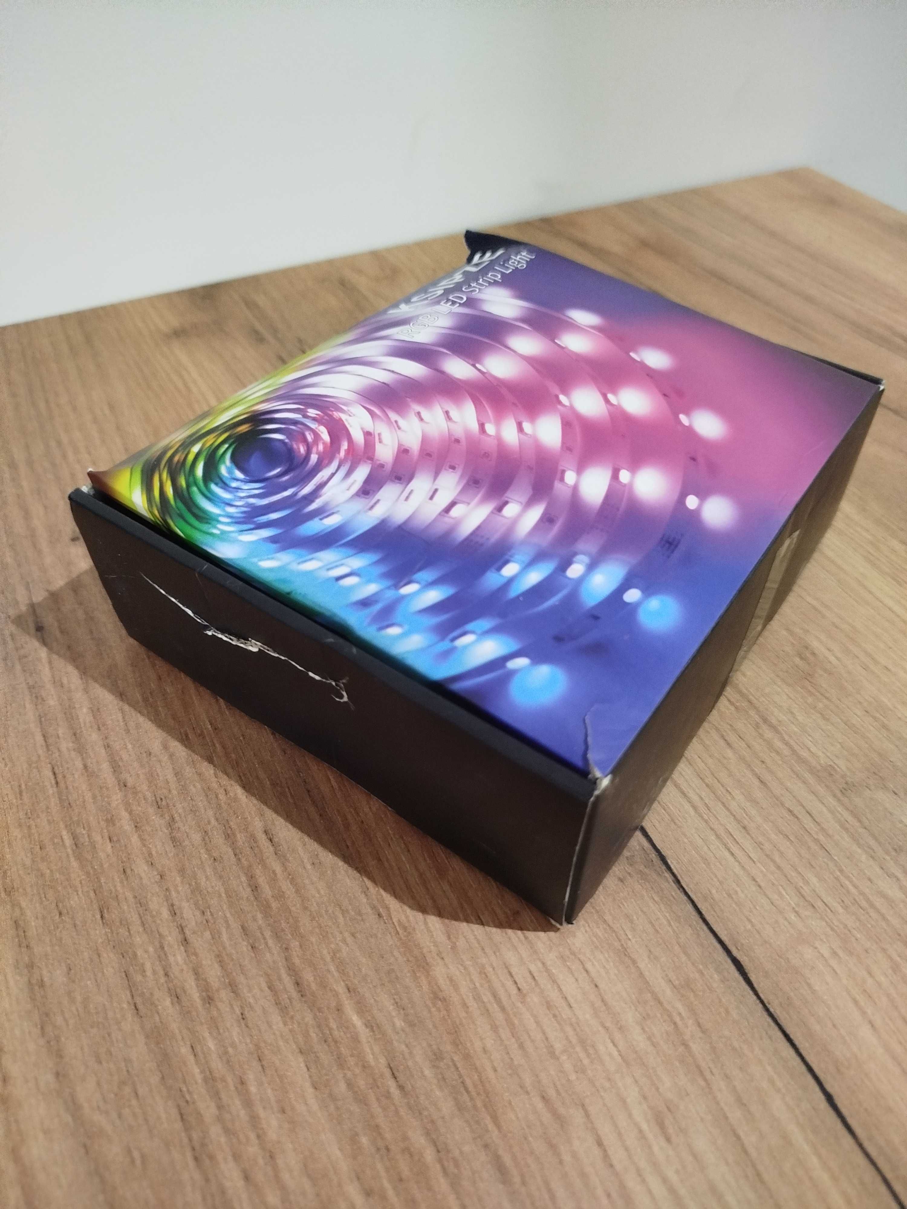 KSIPZE Taśma Led RGB 12m Bluetooth Pilot