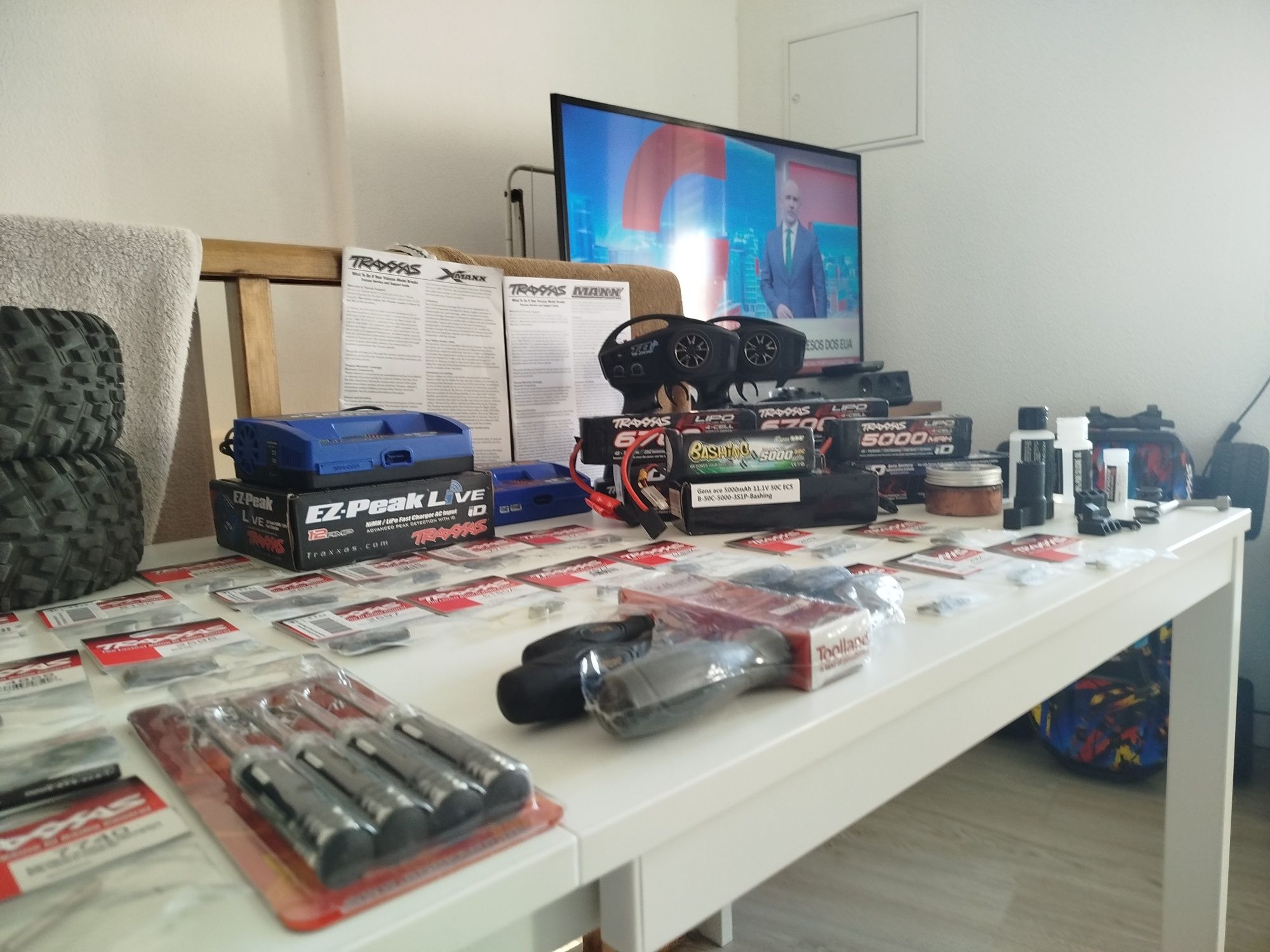 Traxxas troca por trotinete