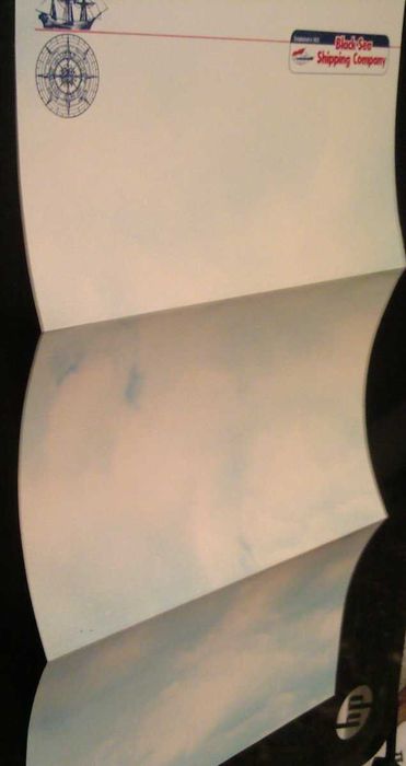 Фирмен. конверт с бумагой для письма ЧМП (Black Sea Shipping Company)