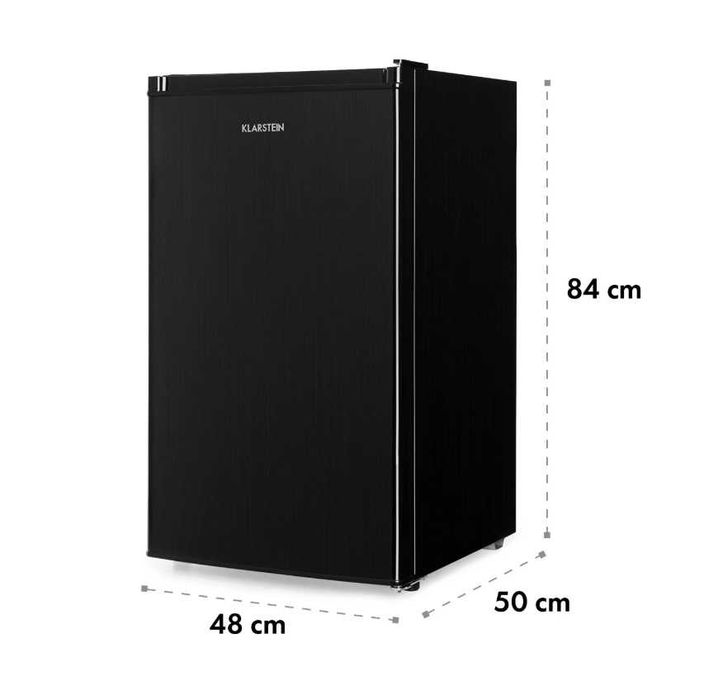 Lodówka  czarna  70L. Klarstein   S-293