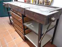 Mesa trabalho antiga
