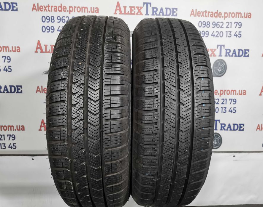 2 шт. 185/65 R15 Vredestein Quatrac 5 шини б/у, 6-7 мм