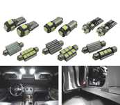 KIT COMPLETO DE 17 LÂMPADAS LED INTERIOR PARA MERCEDES CL CLASE W216 C216 CL550 CL600 CL63 CL65 AMG